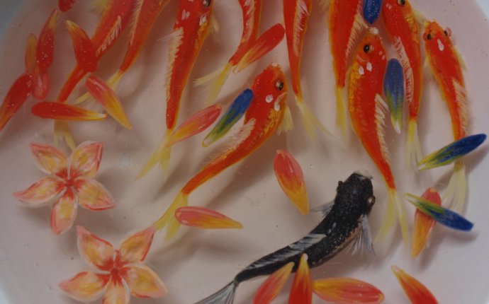 3d feng shui goldfish paint by goldfishinspiration on DeviantArt