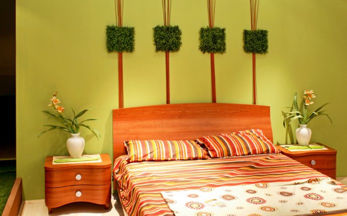 Feng Shui bedroom colors Green