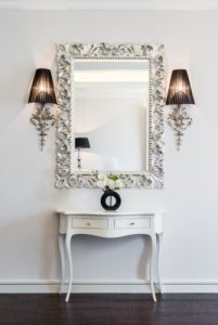mirror in home interior